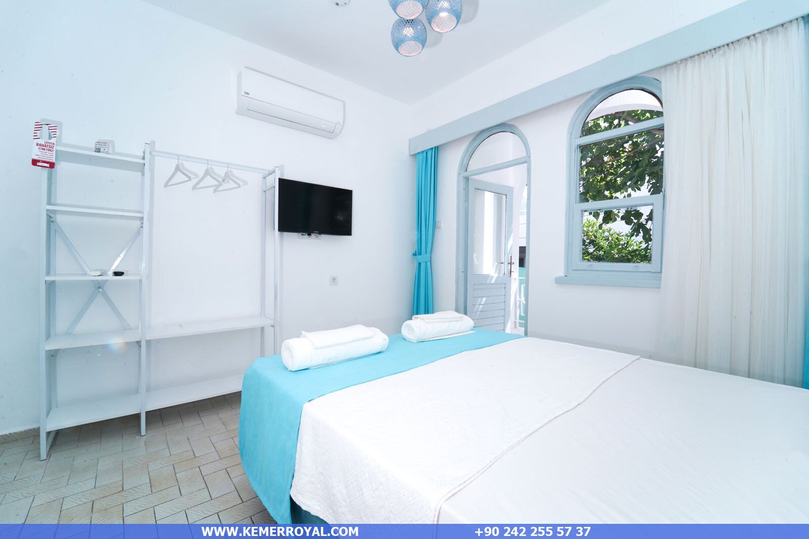 Deluxe Double Room, Balcony, Pool View | Blackout curtains, free WiFi