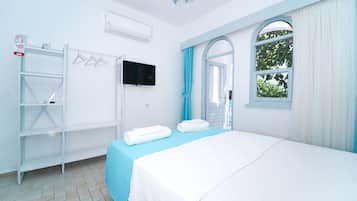 Deluxe Double Room, Balcony, Pool View | Blackout curtains, free WiFi