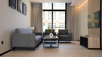 2 Bedrooms Premium Apartment | Vardagsrum