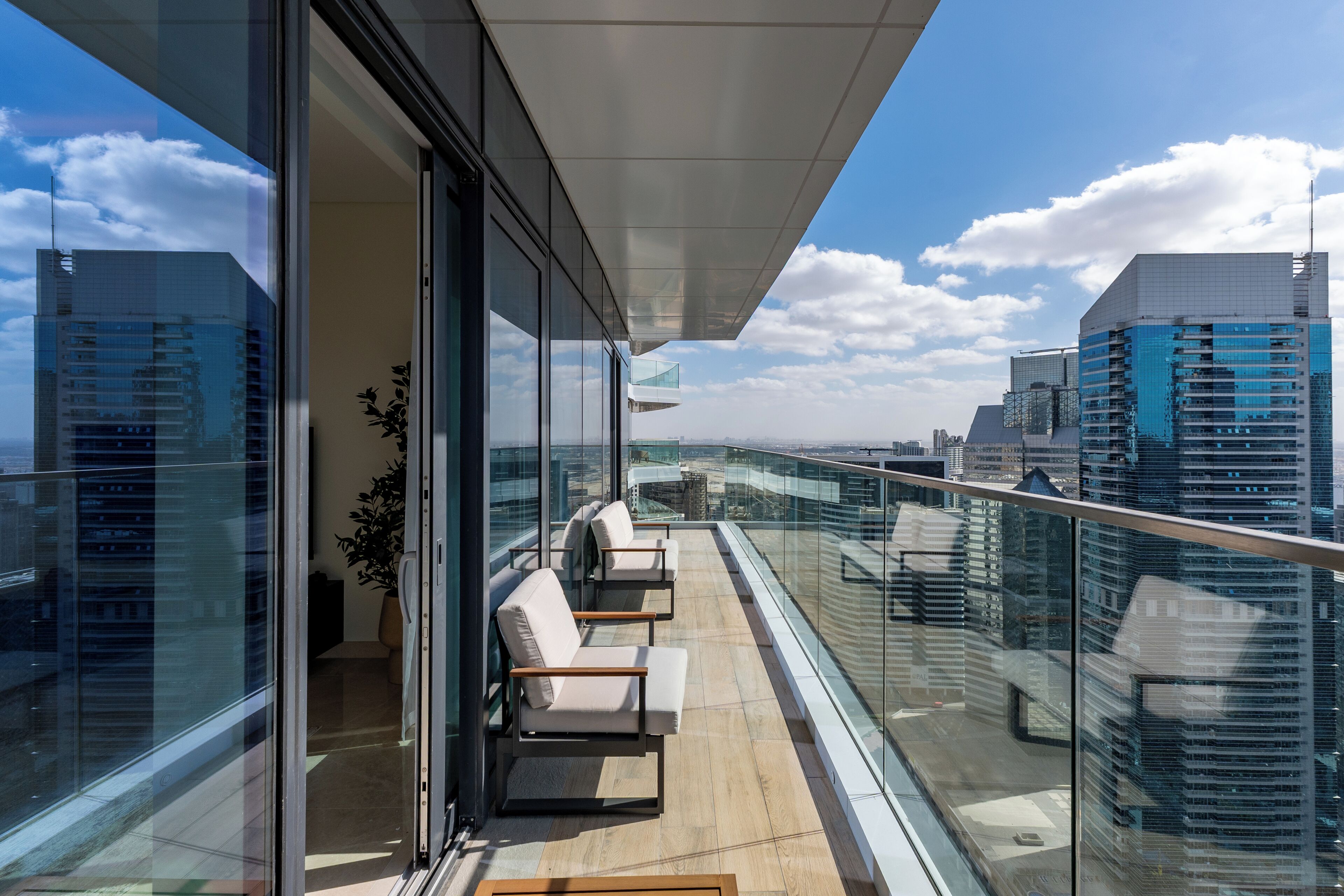 Luxury Apartment, Balcony, City View | Balcony