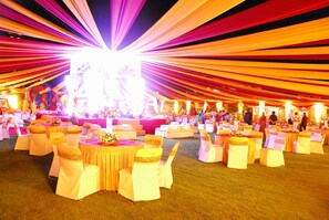 Outdoor banquet area - Aalankrita Resort and Spa (Shamirpet)