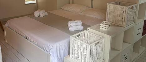 1 غرفة نوم وواي فاي وملاءات أسرّة