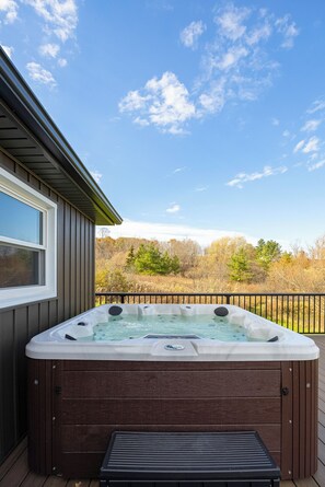 Bain à remous extérieur