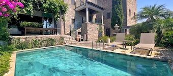 Private Pool Getaway in a Luxury Stone Villa
