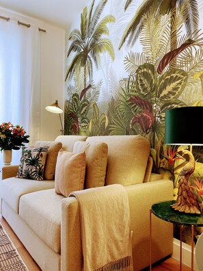 Living area - Residential Apartment in the Center of Madrid (Madrid)