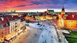 Aerial view - Lumina apart near Old Town in Warsaw (Warsaw)
