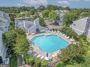 Pool/tennis - Spacious 2 Bedroom 2 Bath condo, WiFi, Pool, Tennis (Fenwick Island)