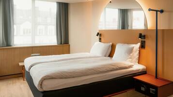 In-room safe, blackout drapes, free cribs/infant beds, free WiFi