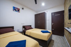 Deluxe Double or Twin Room | Desk, laptop workspace, free WiFi - Rayzen Stays (Chennai)
