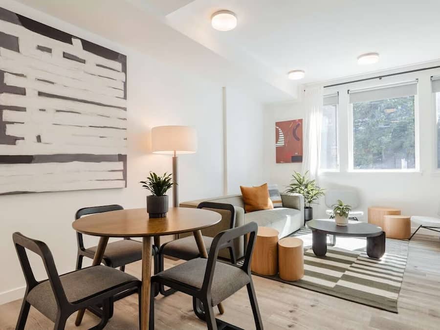 Zona de estar del vestíbulo