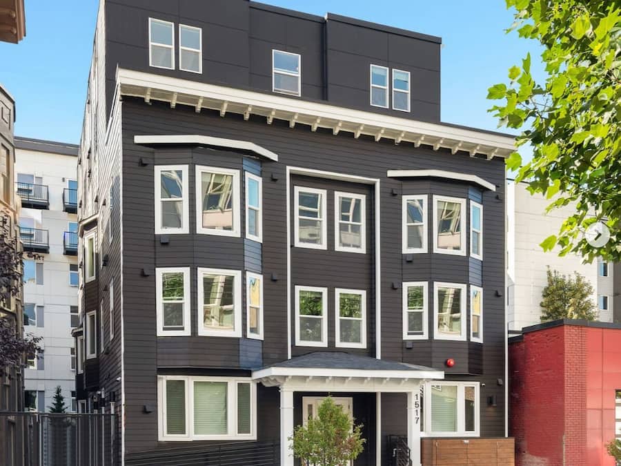 Façade de lâhĂ©bergement