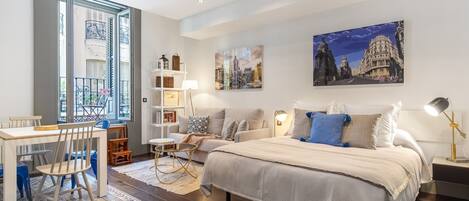 1 Schlafzimmer, Bügeleisen/Bügelbrett, Bettwäsche