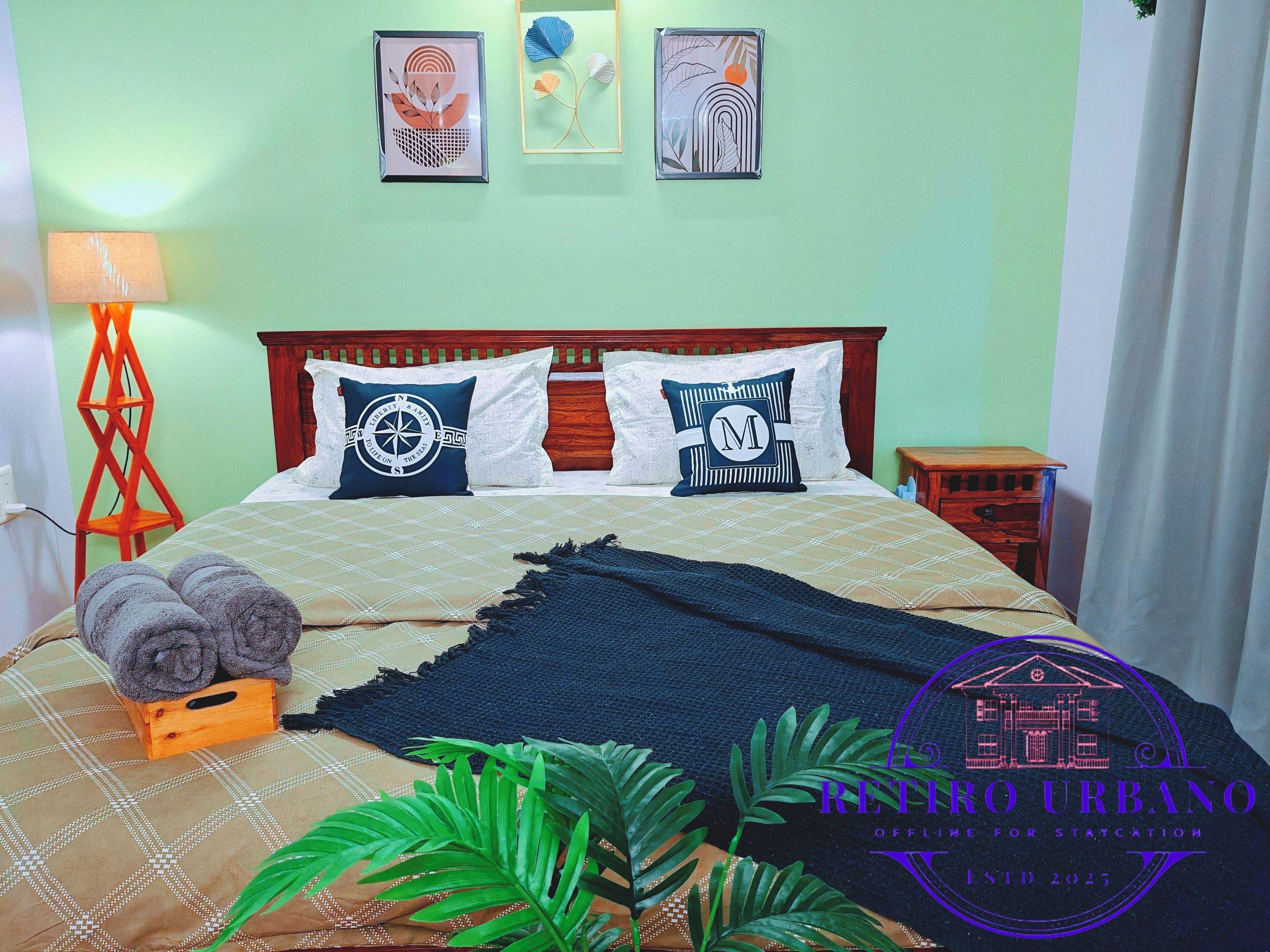 3 slaapkamers, een bureau, een strijkplank/strijkijzer, gratis wifi