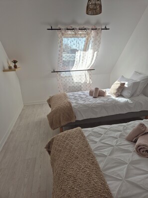 1 chambre, Wi-Fi gratuit, draps fournis