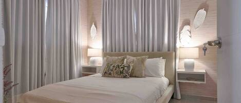 Iron/ironing board, WiFi, bed sheets