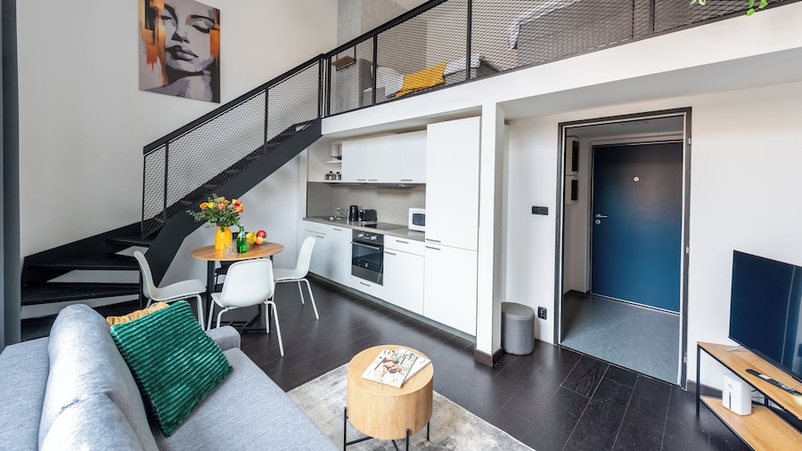 Modern loft located near centre Prague