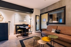 Living area - Olivarius Apart Hotel (Villeneuve-d'Ascq)