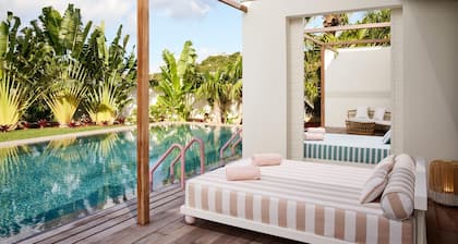 Tropical Hotel and Beach