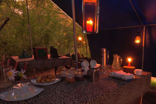 Restaurante al aire libre