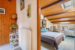 Iron/ironing board, bed sheets