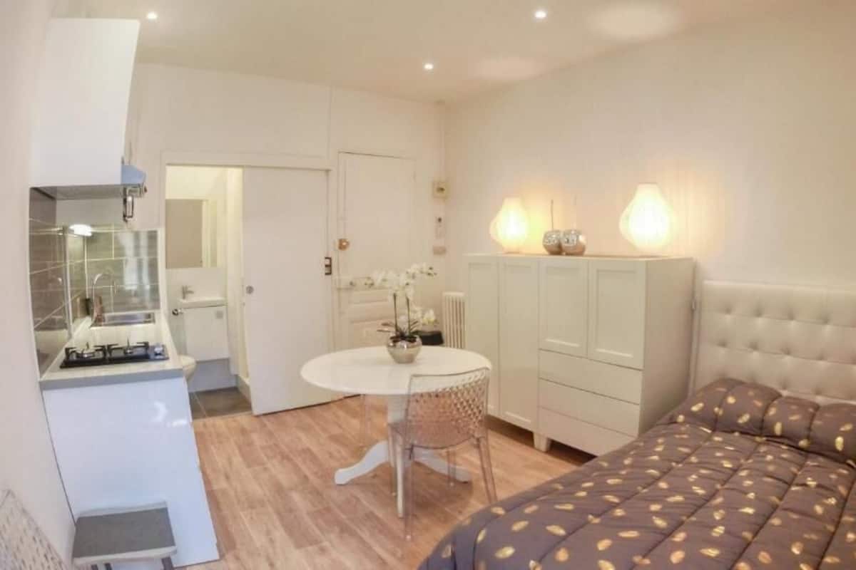 Superior-studio, tupakointi kielletty, kaupunkinäköala | Silitysrauta/-lauta, ilmainen Wi-Fi