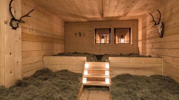 Sauna, Whirlpool, Dampfbad, Massageanwendungen