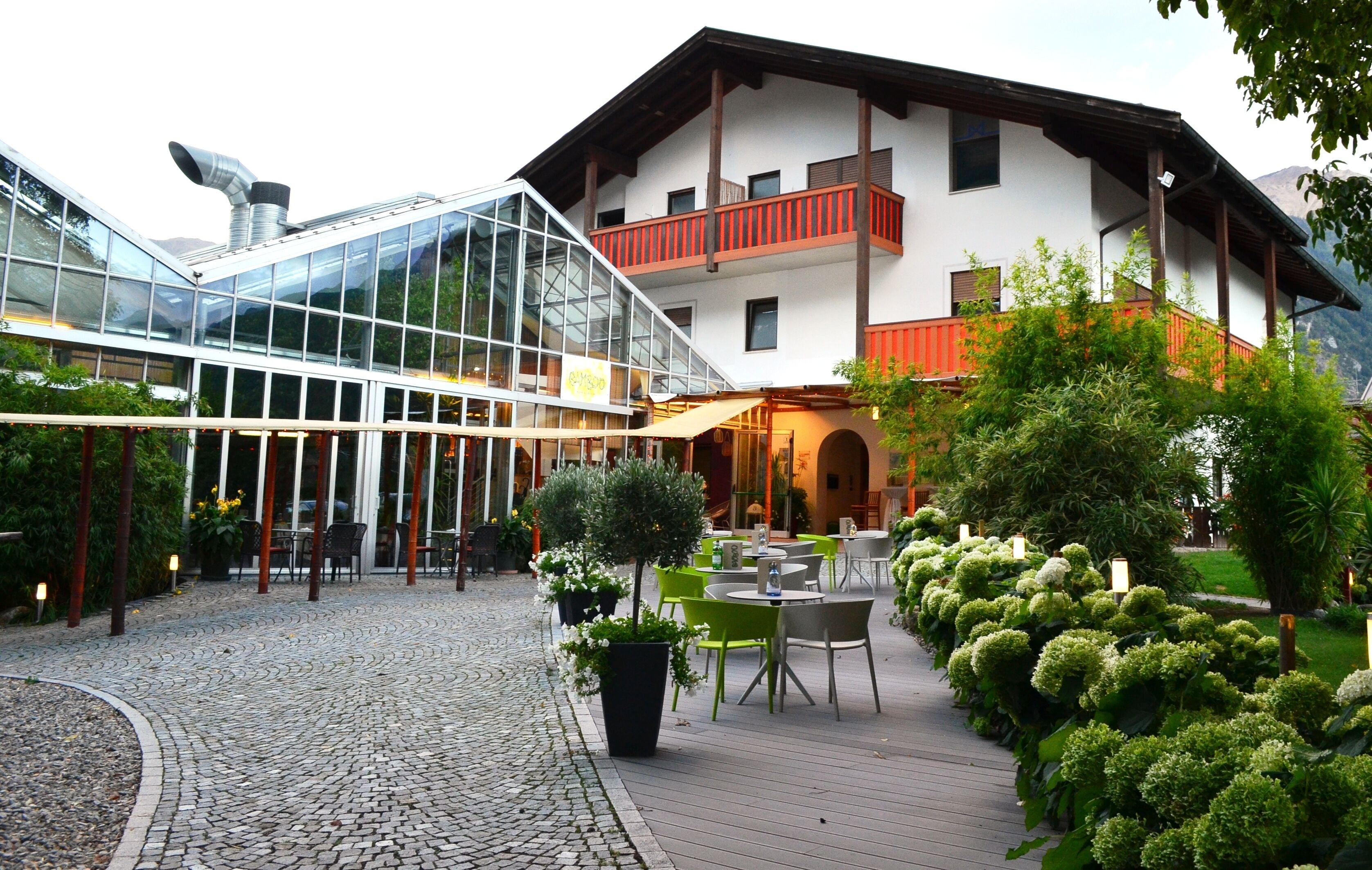 Fassade der Unterkunft