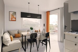 Télévision, table de tennis de table