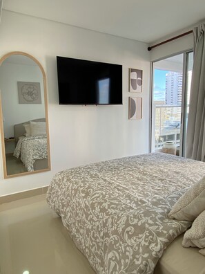 1 bedroom, iron/ironing board, WiFi, bed sheets - Large and Comfortable Loft in Cartagena (Cartagena de Indias)