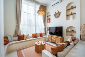 豪華別墅, 露台, 泳池景 | 客廳