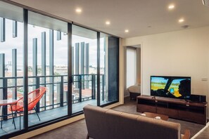 Living area - City Edge Box Hill (Melbourne)