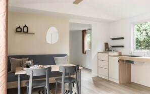 Dining - ZEcamping 3* piscine dog friendly mobil-home 26m2 5 pers (Tuchan)