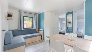 Interior - ZEcamping 3* cottage LV BBQ clim 6 pers (Sigean)