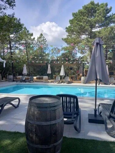 Chalet 3 étoiles - Piscine  - ccbefbg