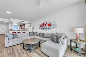 TV - Aqua Sunset Retreat | Beachfront Condo w/ Large Balcony | Aqua 2003 (Panama City Beach)