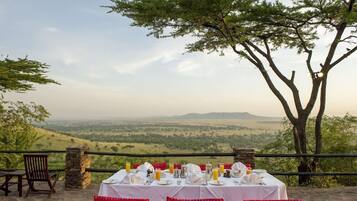 Restaurante al aire libre