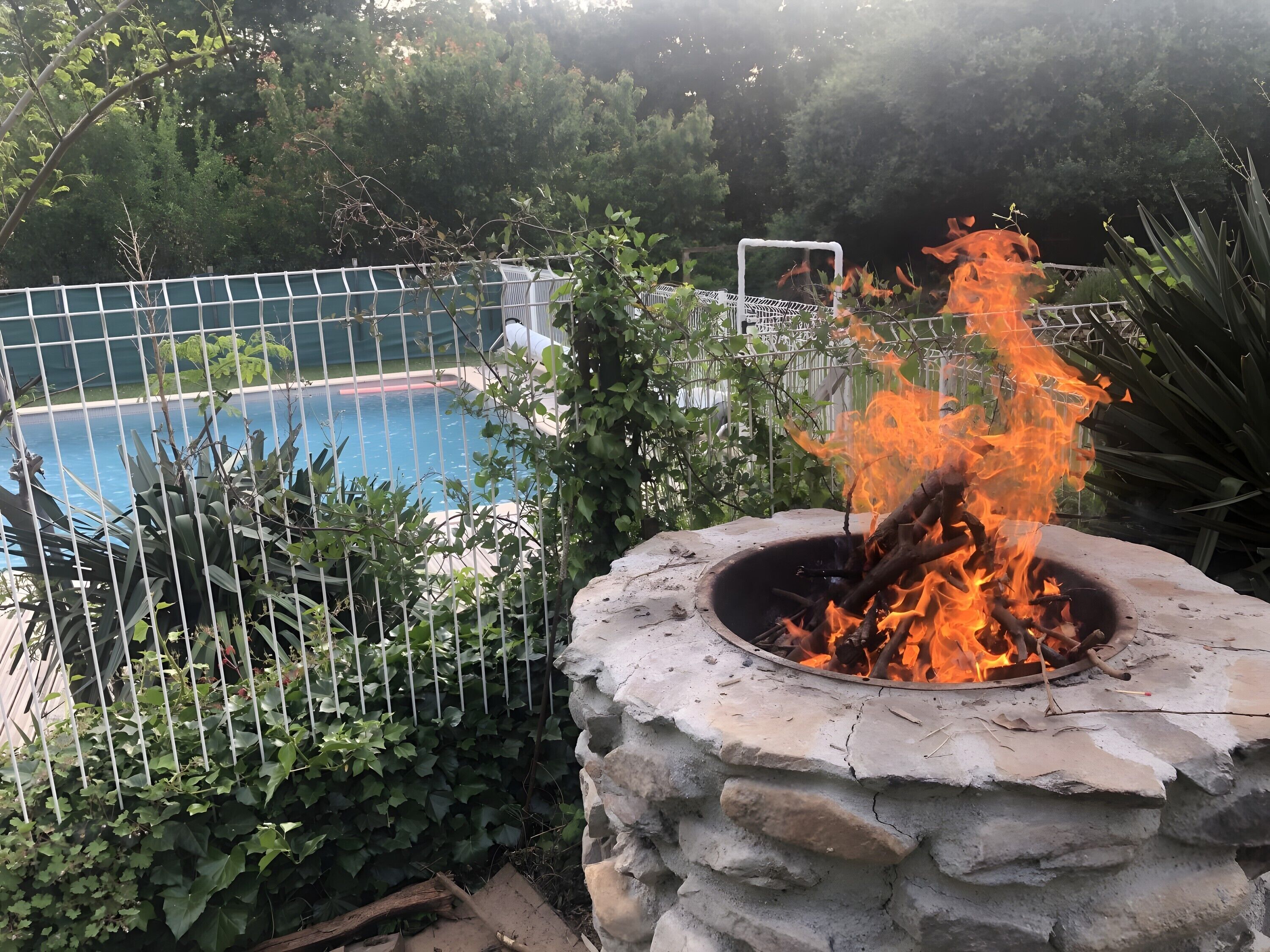 Enceinte de l’hébergement