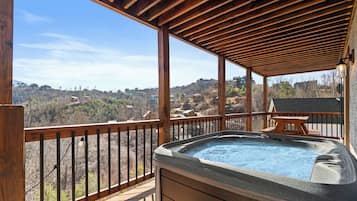 Idromassaggio all'aperto