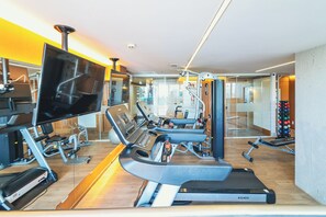 Fitness facility - Ozped Flats Particulares  Condomínio das Nações I Acesso pelo Hotel Tryp  (Brasília)