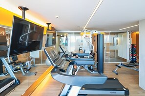Basic Apartment | Fitness facility - Ozped Flats Particulares  Condomínio das Nações I Acesso pelo Hotel Tryp  (Brasília)