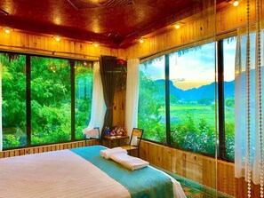 Blackout curtains, soundproofing, iron/ironing board, free WiFi - HANG MUA BAMBOO HOMESTAY (Ninh Bình)