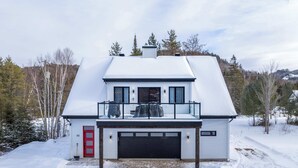 Exterior - Heated pool & Nature - Red door (Saint-Côme)