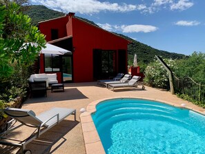 Pool - Casa Vermella with Pool and Terrace (Sorède)