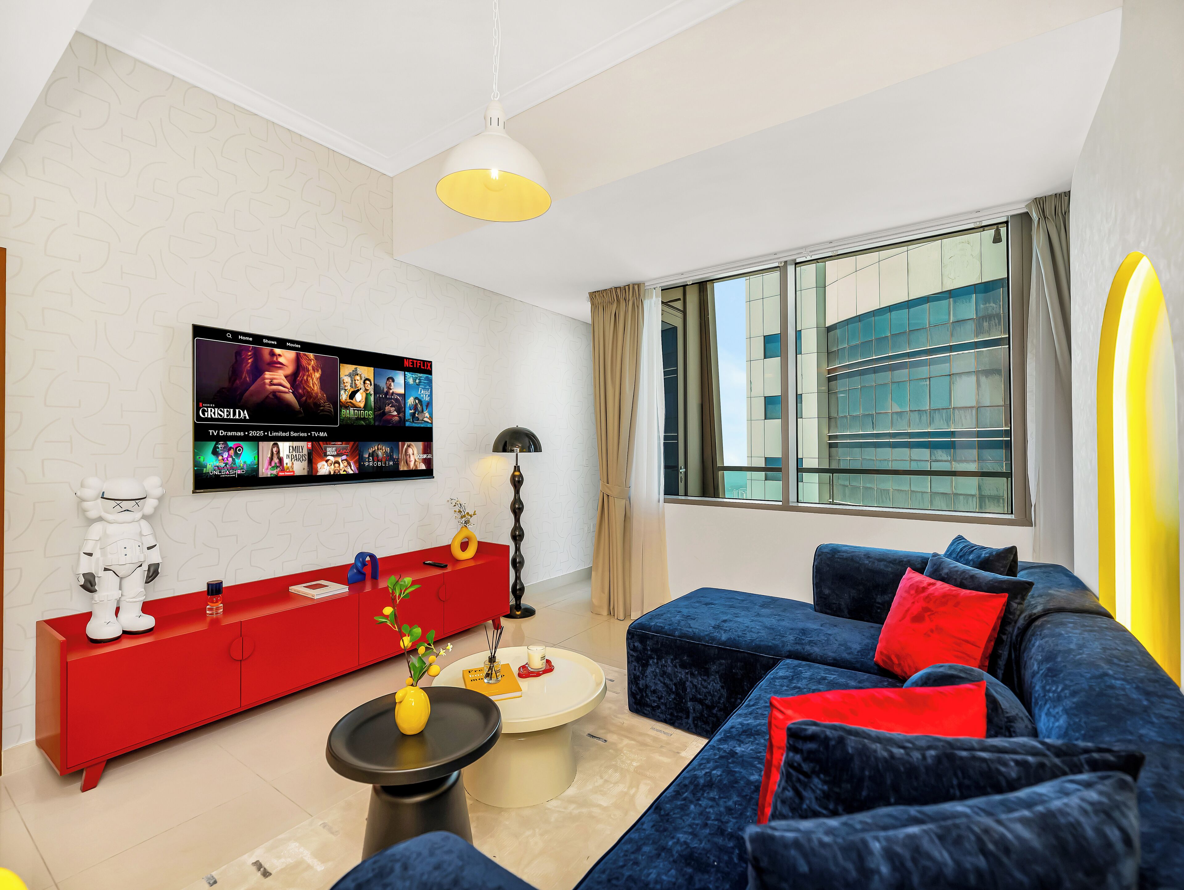 Área de sala de estar