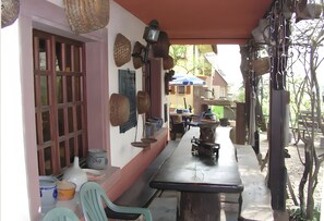 Restauration en plein air