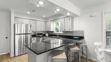 Dishwasher, dining tables