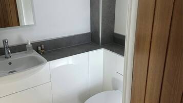 Chambre Double | Salle de bain | Douche, sĂšche-cheveux, serviettes fournies, savon