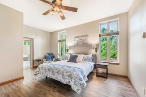 1 bedroom, iron/ironing board, travel crib, WiFi