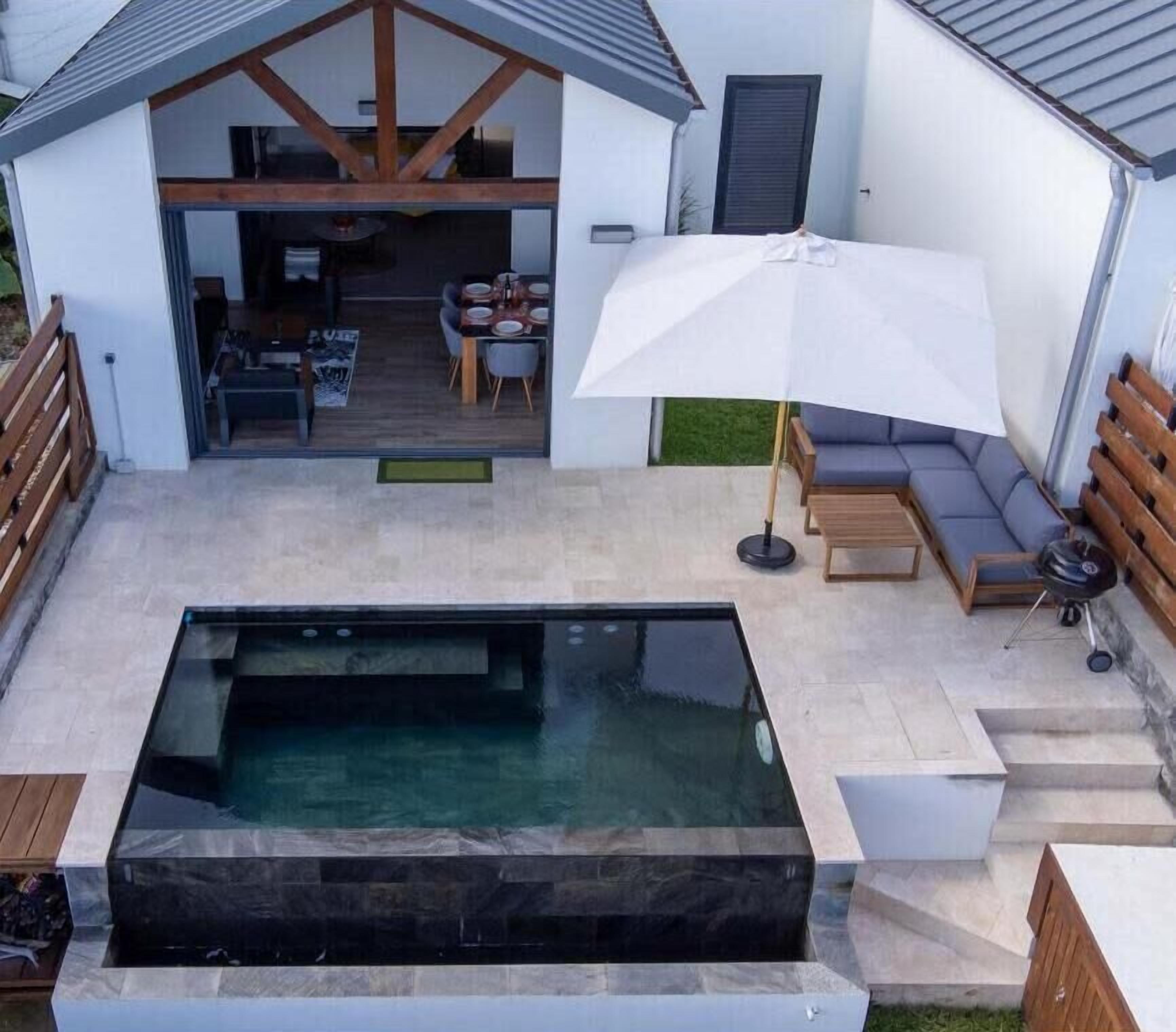 Beheizter Pool