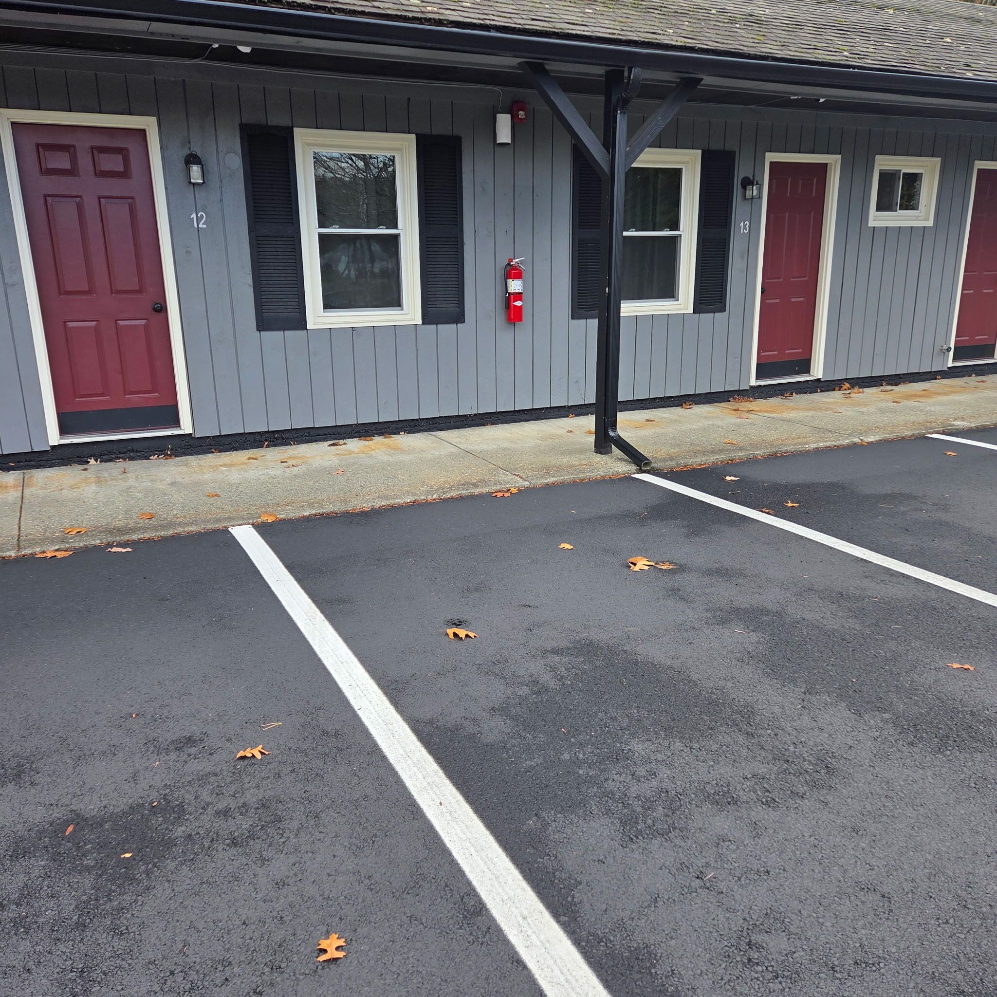 Voorkant van accommodatie